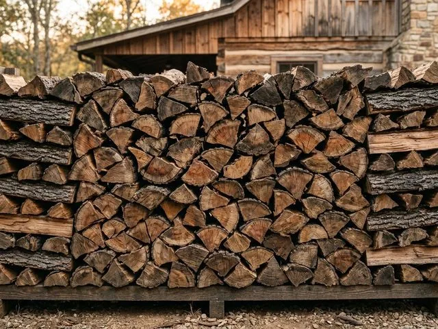 Дубовые дрова камерной сушки в Рошале